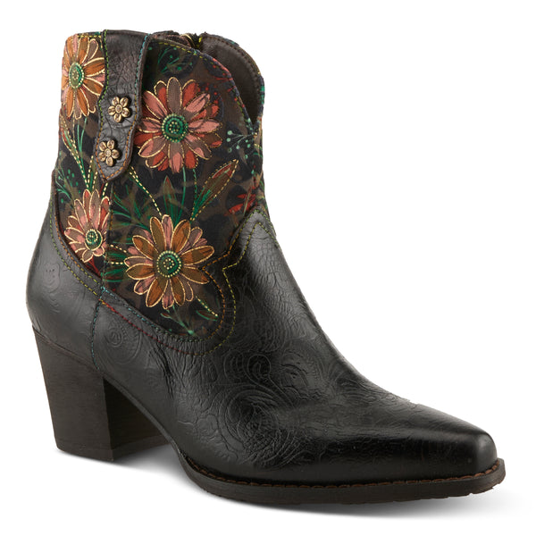 spring step L'ARTISTE BRYDIE BOOTS BLACK MULTI