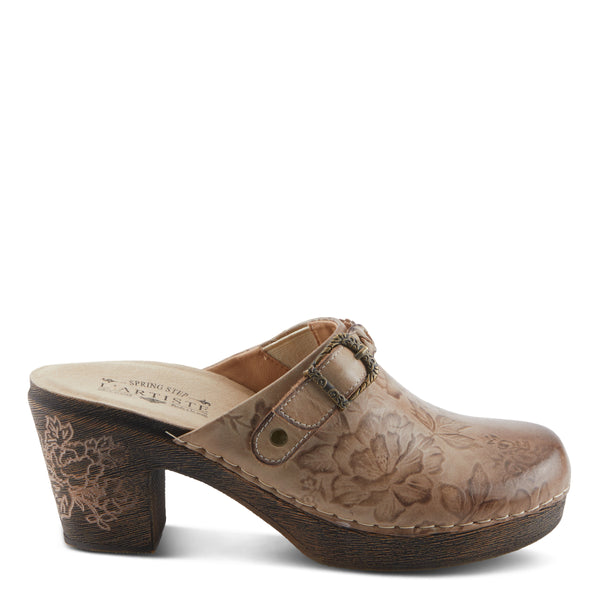 Spring Step L'ARTISTE CALLIROE CLOGS BEIGE MULTI