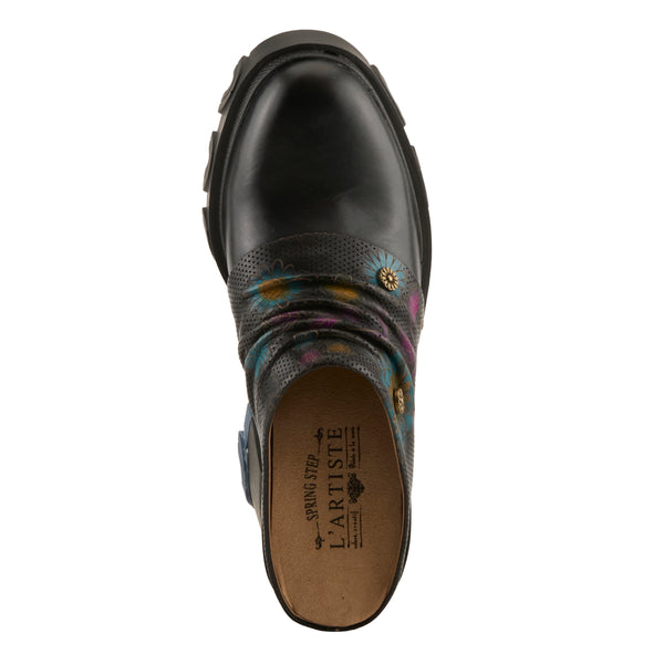 Spring Step L'ARTISTE CHEMISTRY SHOES BLACK MULTI