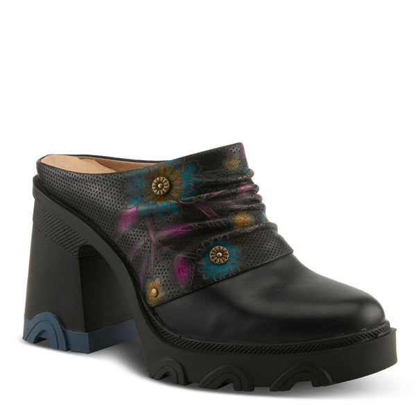 spring step L'ARTISTE CHEMISTRY SHOES BLACK MULTI