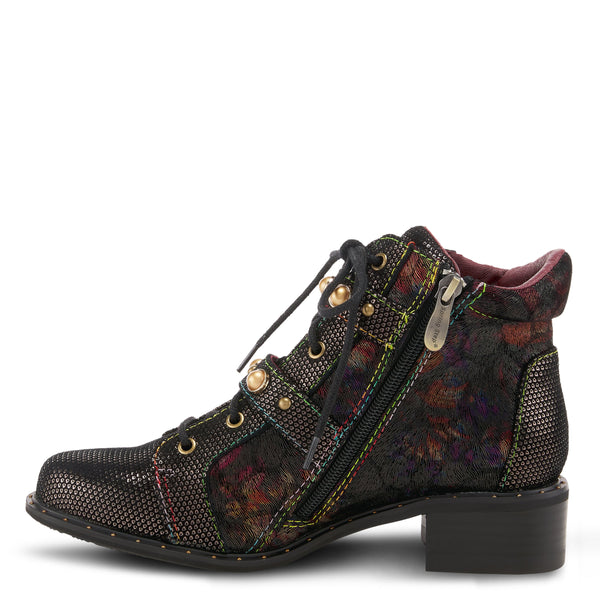 Spring Step L`ARTISTE CHRISSY BOOTIES BROWN MULTI