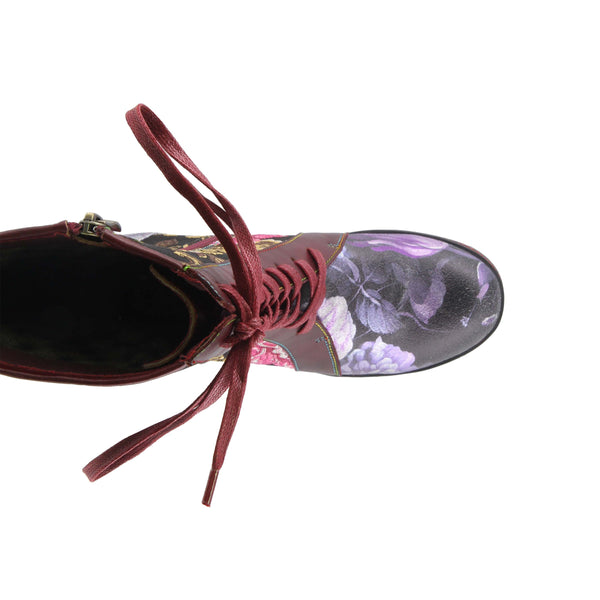 Spring Step L'ARTISTE DANNIE BOOTIE BORDEAUX MULTI