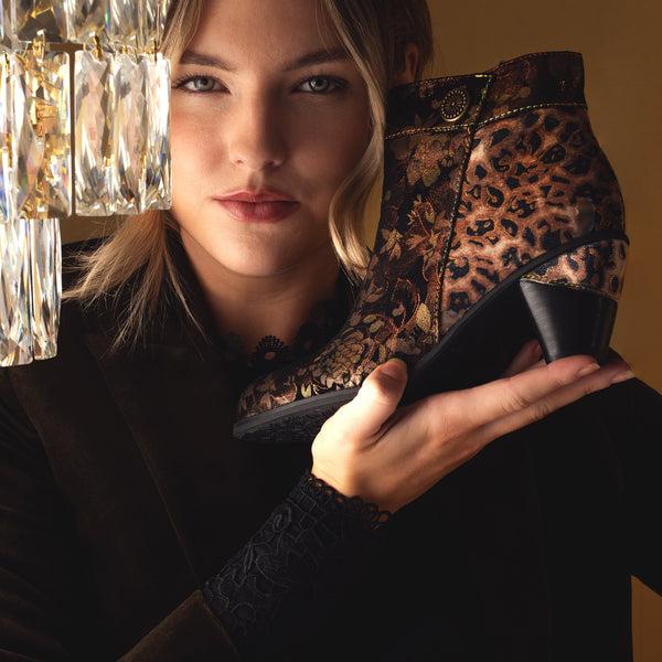 Spring Step L'ARTISTE DESSALYNN BOOTS BRONZE MULTI