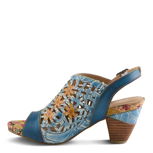 Spring Step L'ARTISTE ECLIPSING SANDALS BLUE MULTI