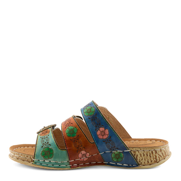 Spring Step L'ARTISTE GOTTAHAVE SANDALS BLUE MULTI
