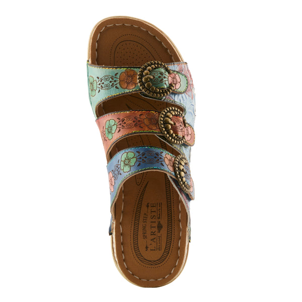Spring Step L'ARTISTE GOTTAHAVE SANDALS BLUE MULTI