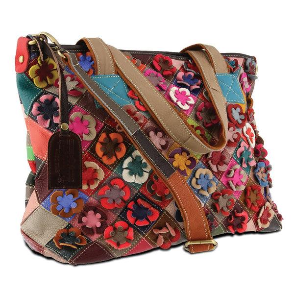 spring step L'ARTISTE HB-APPLIQUE HANDBAGS