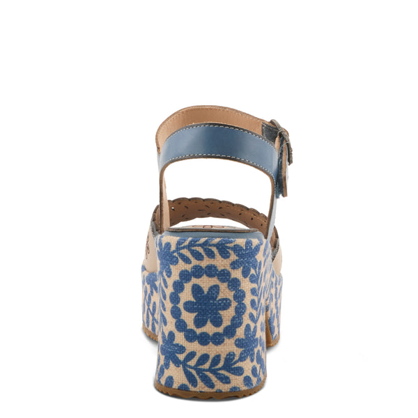 Spring Step L'ARTISTE HENDRIX SANDALS BLUE MULTI
