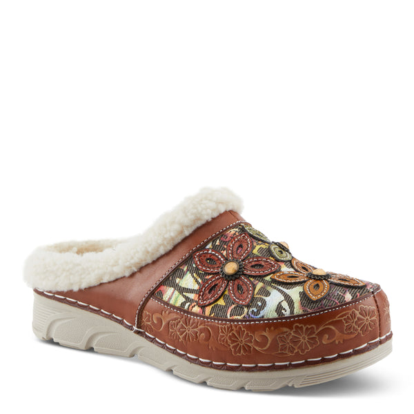 spring step L'ARTISTE HONESTELA CLOGS CAMEL MULTI
