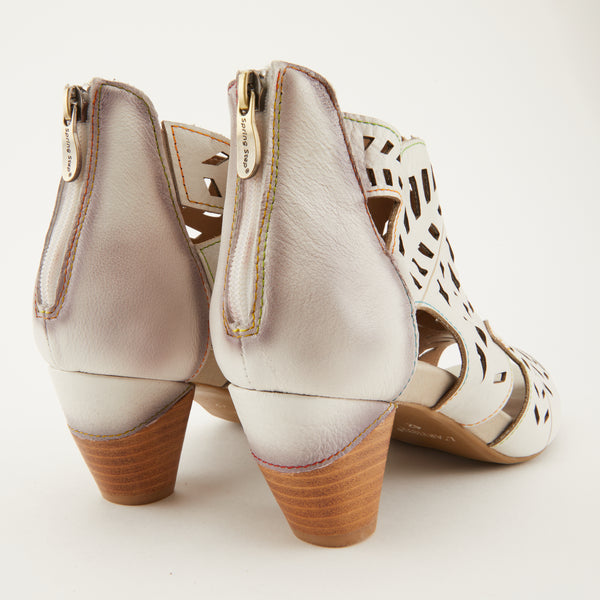 Spring Step L'ARTISTE ICON SANDAL OFF WHITE