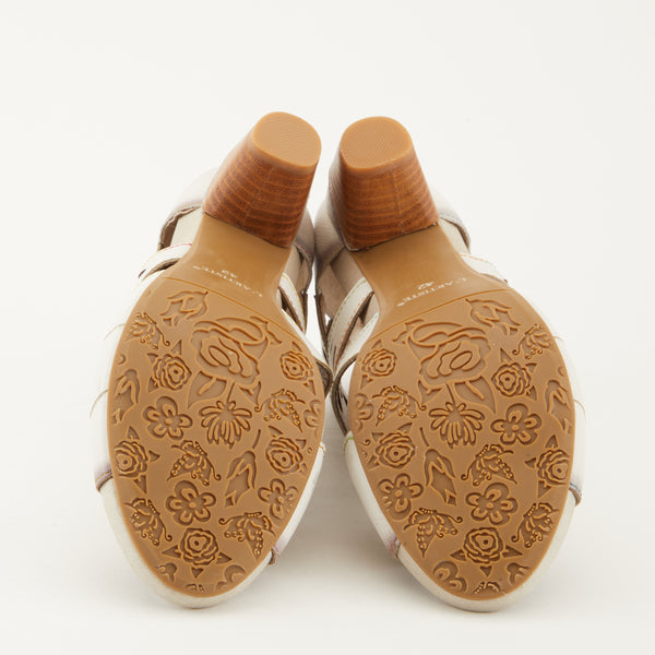 Spring Step L'ARTISTE ICON SANDAL OFF WHITE