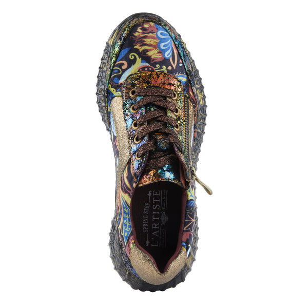 Spring Step L'ARTISTE JAVANA SNEAKERS GOLD MULTI