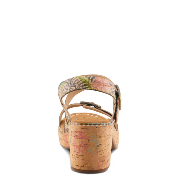 Spring Step L'ARTISTE JESS SANDALS NAVY MULTI
