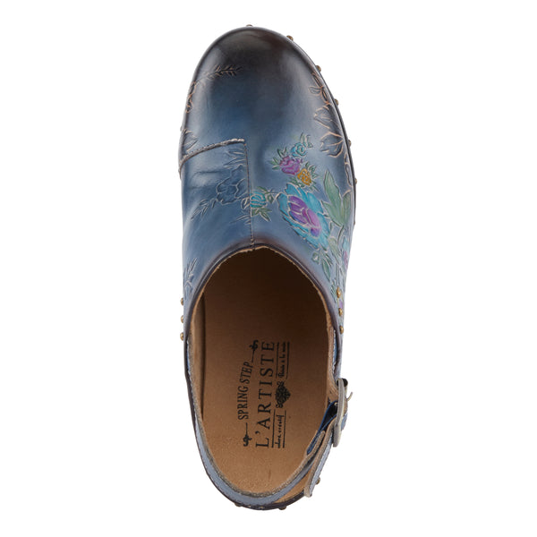 Spring Step L'ARTISTE LOVEYA CLOGS BLUE