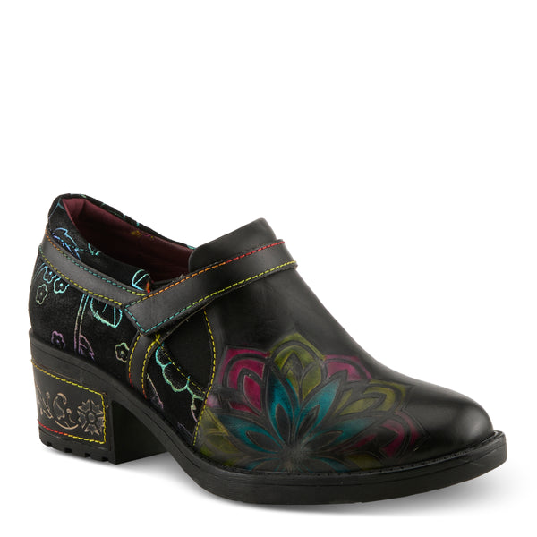 spring step L'ARTISTE MASTELLA SHOES BLACK MULTI