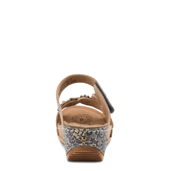 Spring Step L'ARTISTE OHSOSWEET SANDALS BLUE MULTI
