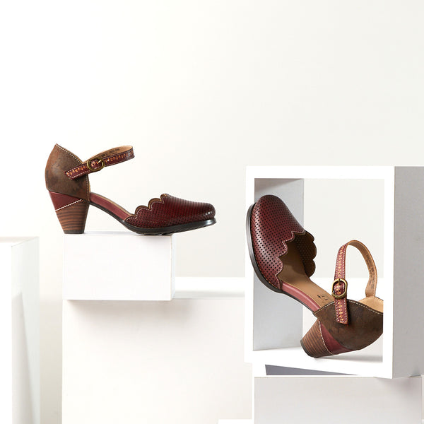 Spring Step L'ARTISTE PARCHELLE SHOES CAMEL