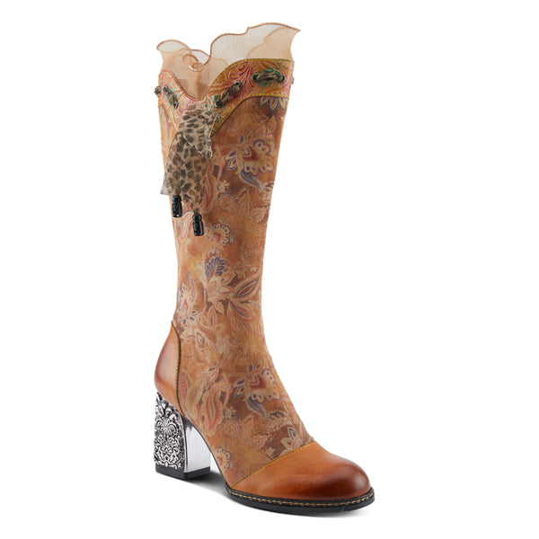 spring step L'ARTISTE RORRIA BOOTS PURPLE MULTI