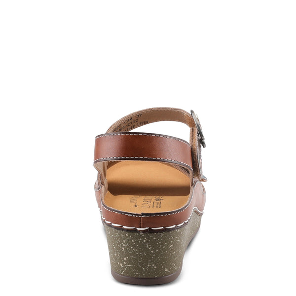 Spring Step L'ARTISTE ROSHNI SANDALS CAMEL MULTI