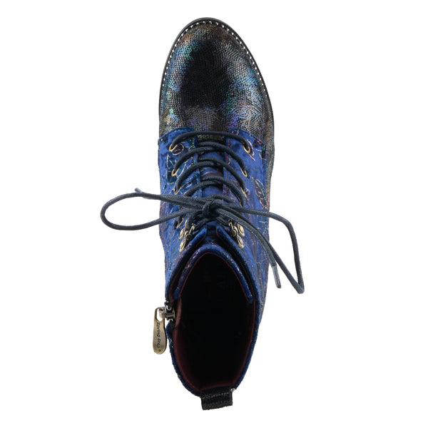 Spring Step L'ARTISTE STELLAR BOOTS BLUE MULTI