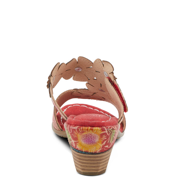 Spring Step L'ARTISTE SUMMERFUN SANDALS RED MULTI