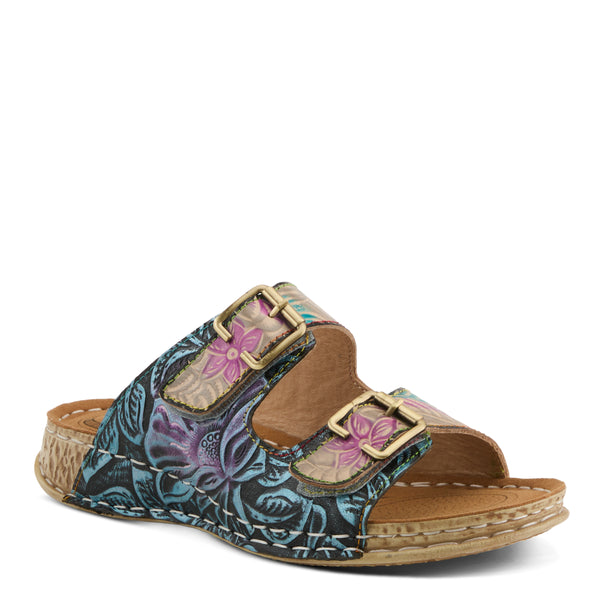 spring step L'ARTISTE SUNJAI SANDALS GREY MULTI