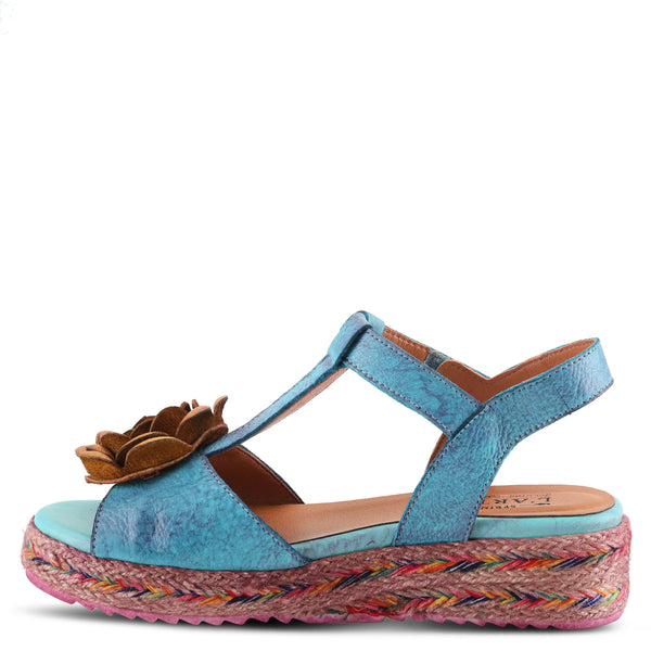 Spring Step L'ARTISTE TEMPEST SANDALS BLUE MULTI