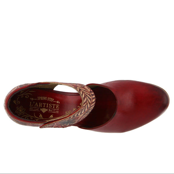 Spring Step L'ARTISTE TOOLIE SHOES RED
