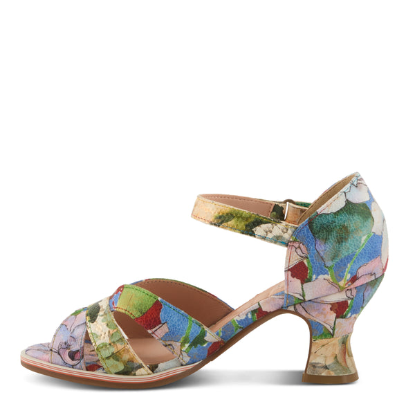 Spring Step L'ARTISTE WALTZ SANDALS LILAC MULTI
