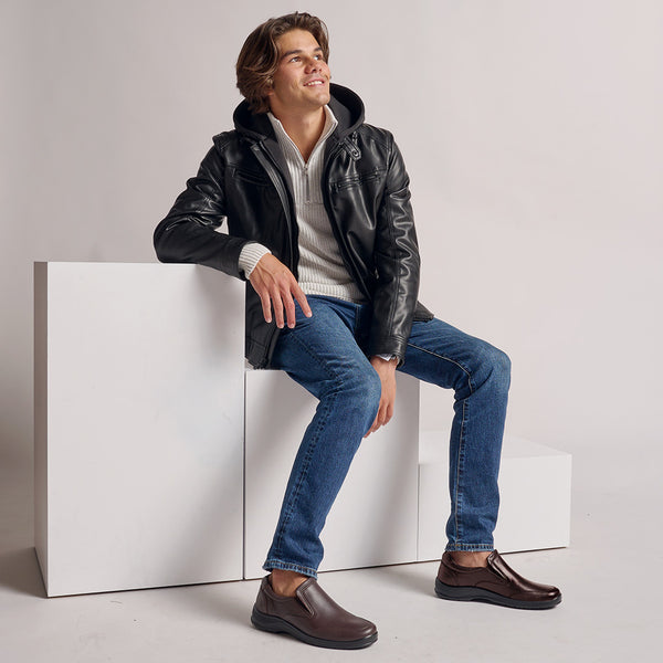 Spring Step Spring Step Men ABISKO Shoes DARK BROWN