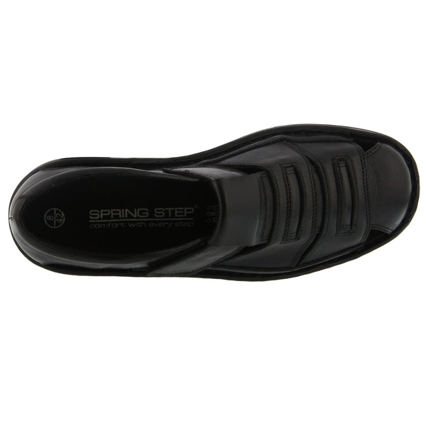 Spring Step SPRING STEP MEN EDVARD MEN'S SLIP-ON SHOE BLACK