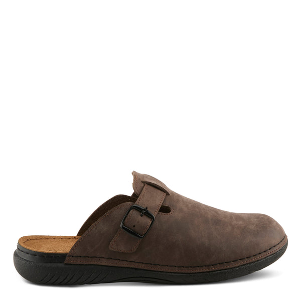 Spring Step SPRING STEP MEN GARMEN SLIPPERS BLACK NUBUCK