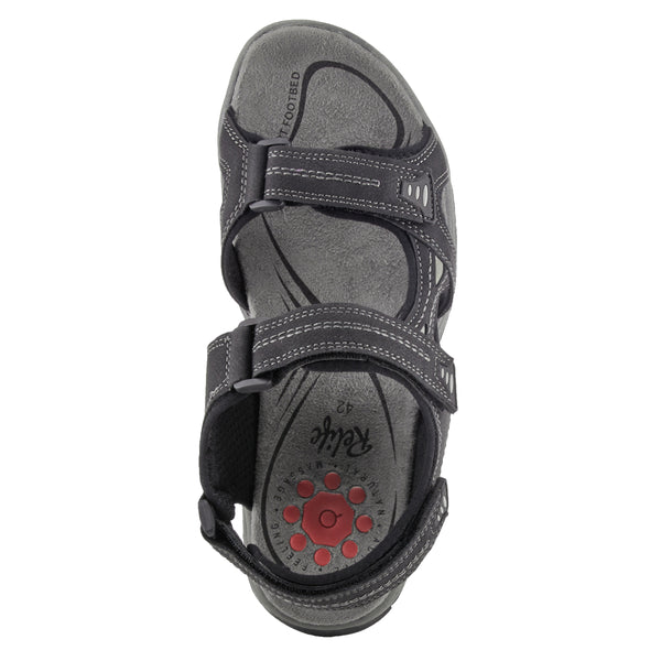 Spring Step SPRING STEP MEN GRADIENT SPORT SANDALS BLACK