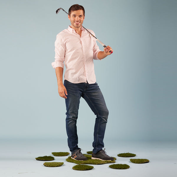 Spring Step SPRING STEP MEN GRIFFIN LACE-UP SNEAKERS CHARCOAL