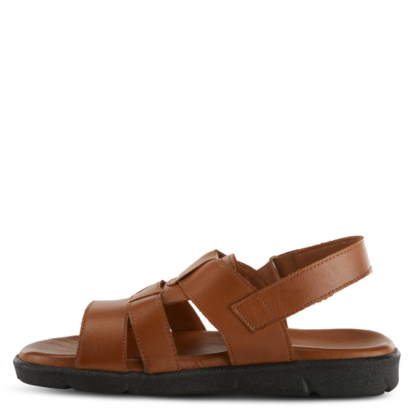 Spring Step SPRING STEP MEN KAI BACK STRAP SANDALS CAMEL