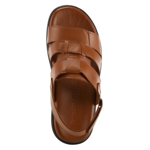 Spring Step SPRING STEP MEN KAI BACK STRAP SANDALS CAMEL
