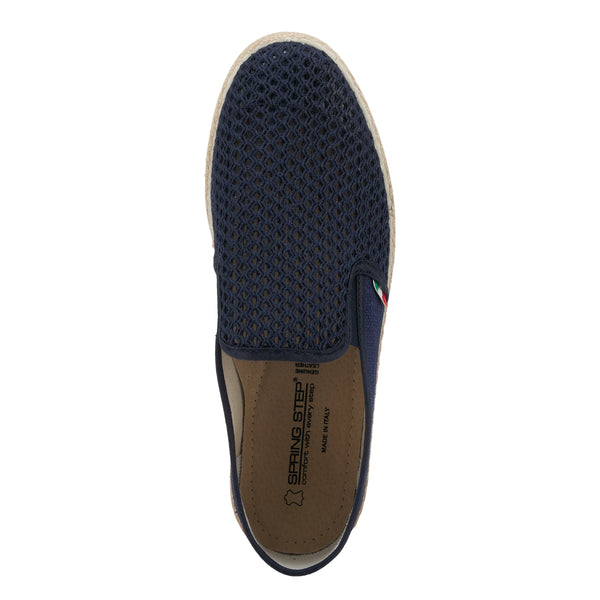 Spring Step SPRING STEP MEN LAWRENCE MEN'S SLIP-ON SHOE NAVY