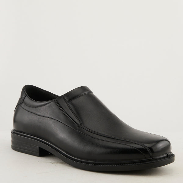 spring step SPRING STEP MEN’S BARDIN LEATHER SLIP-ON DRESS SHOE BLACK