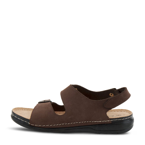 Spring Step SPRING STEP MEN SPIRO MEN'S SANDAL CHOCOLATE NUBUCK