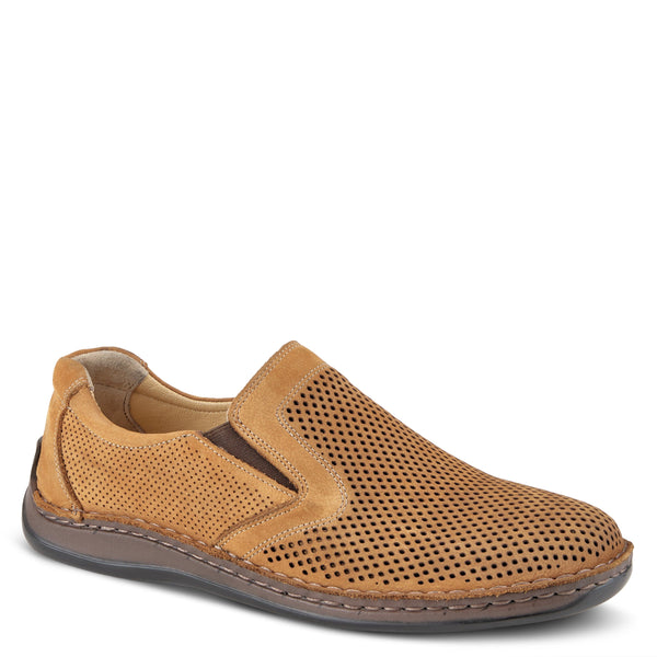 spring step Spring Step Men SURANO Shoes COGNAC NUBUCK