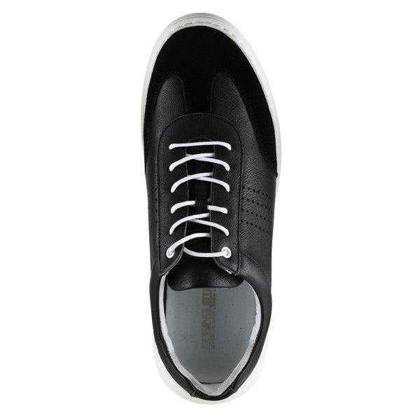 Spring Step SPRING STEP MEN TRETON LACE-UP SNEAKERS BLACK