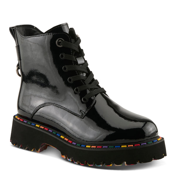 spring step SPRING STEP MISTIQUE BOOTS BLACK PATENT