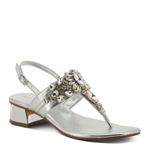 spring step PATRIZIA ANJOU SANDALS SILVER