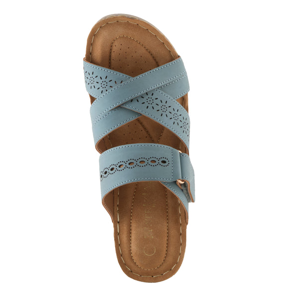 Spring Step PATRIZIA AURATAY SANDALS DENIM BLUE