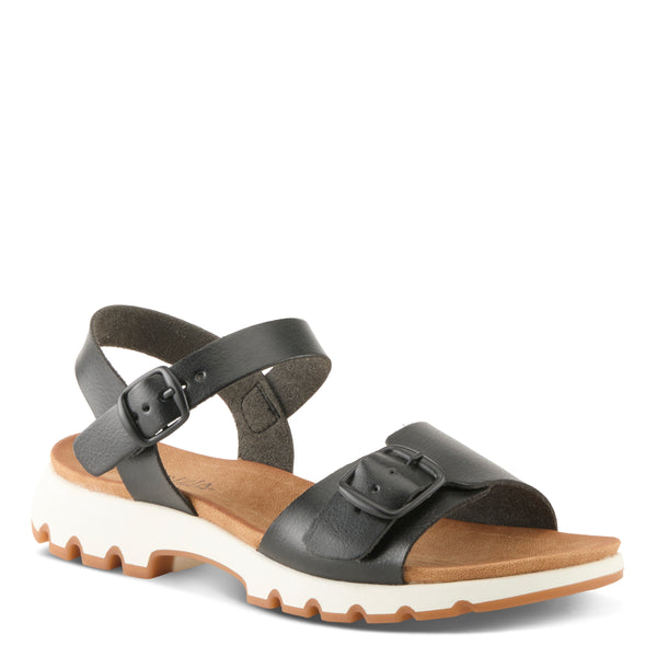 spring step PATRIZIA BUNCH SANDALS BLACK