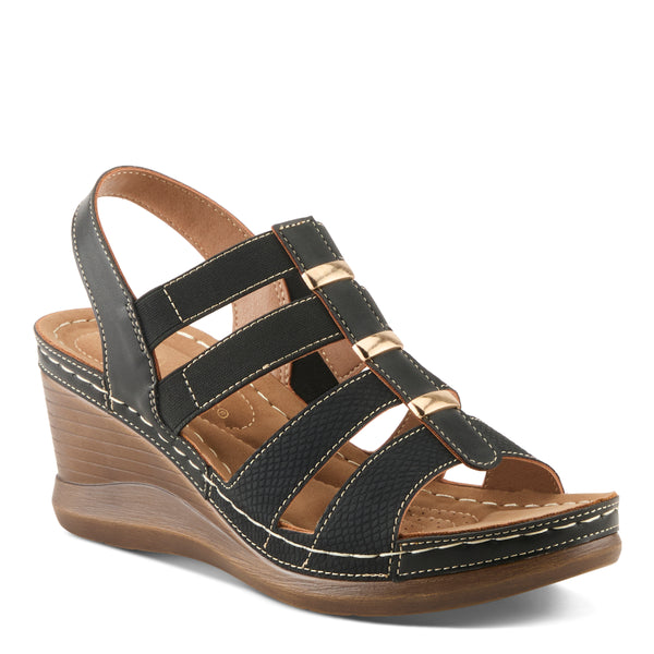 spring step PATRIZIA JURNEE SANDALS BLACK