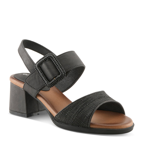 spring step PATRIZIA MAMBU SANDALS BLACK