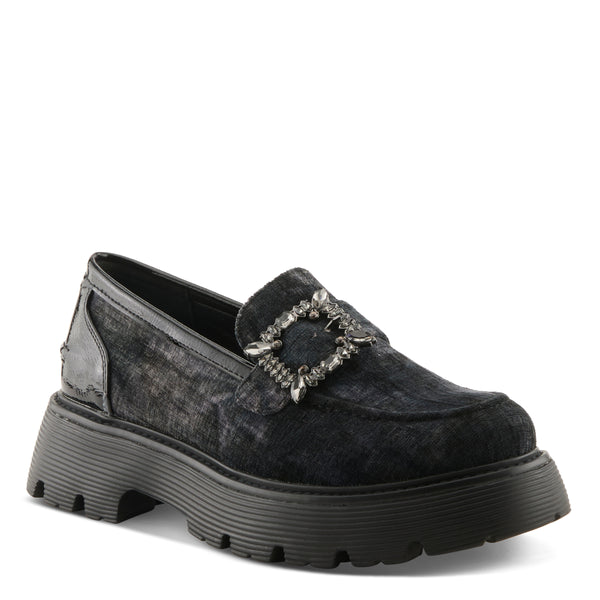 spring step PATRIZIA MORHUA SHOES BLACK MULTI