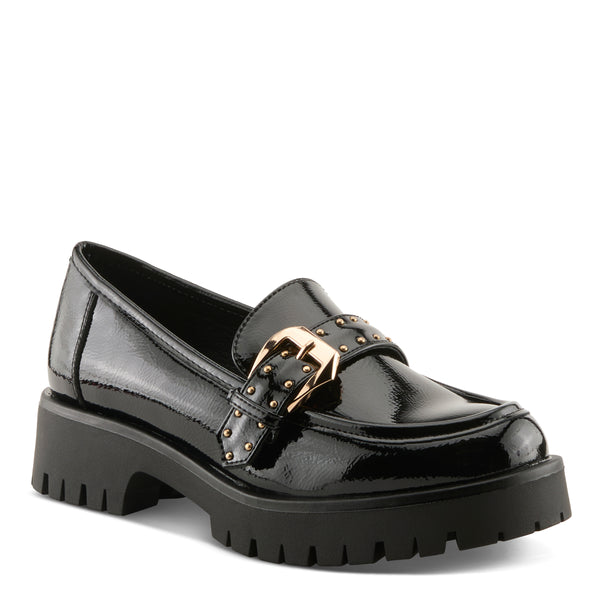 spring step PATRIZIA PACHA SHOES BLACK PATENT