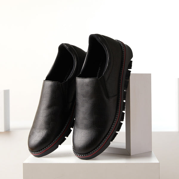 Spring Step SPRING STEP PROFESSIONAL POWER-MAZE MEN'S SLIP-ON SHOE BLACK